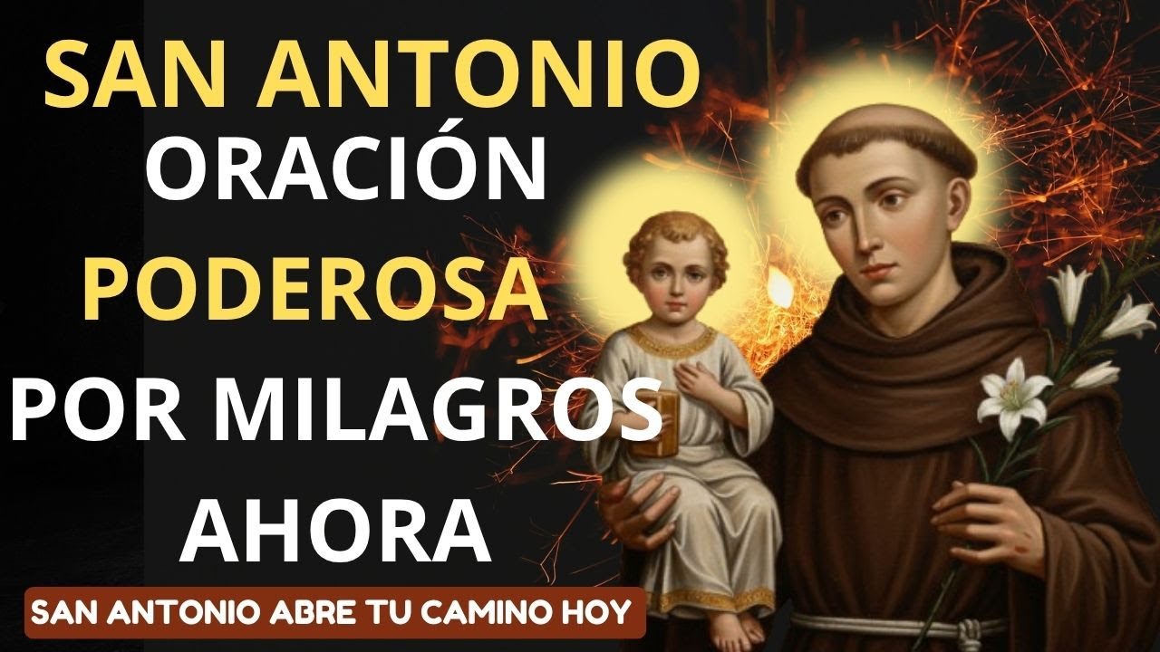 Rosario a San Antonio de Padua Oración Poderosa por la Paz, los Milagros y la Protección