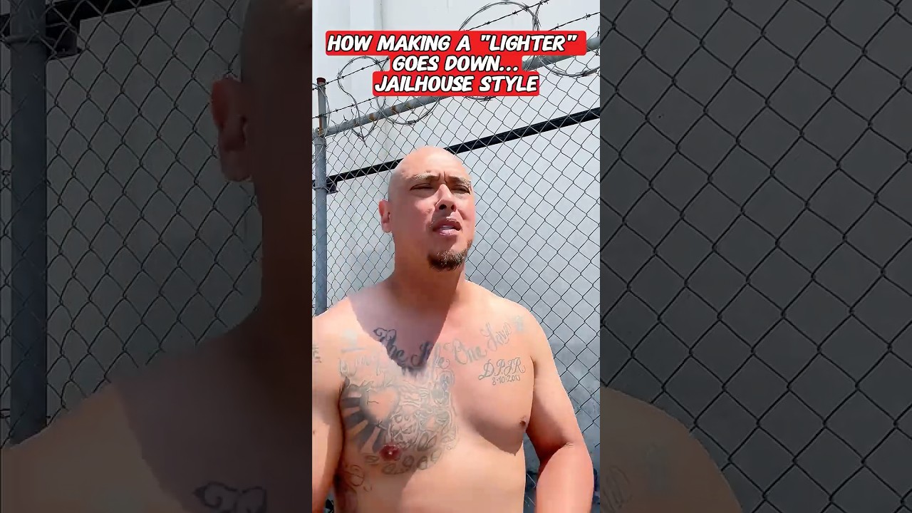 MAKING A JAILHOUSE STYLE LIGHTER!!! ⚠️For Educational Purposes Only⚠️ #Dpeezy2099
