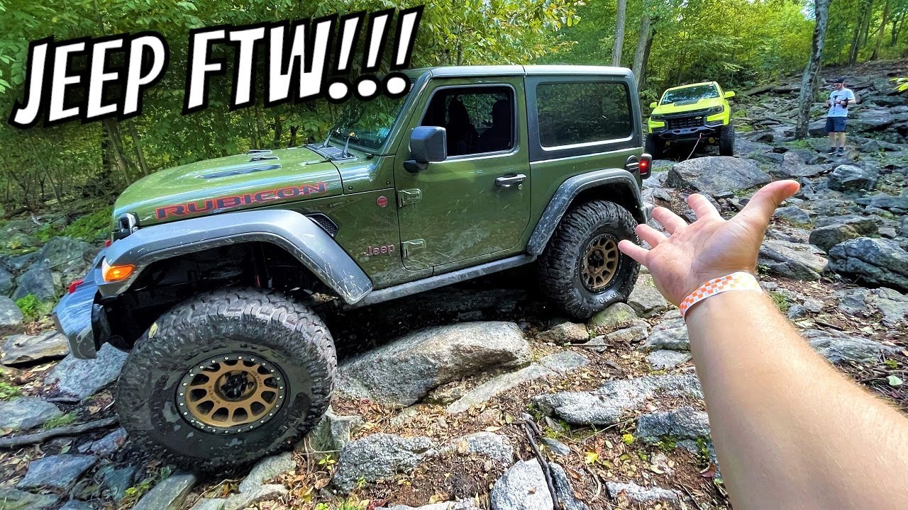 Our Jeep SAVED a STUCK Chevy ZR2... LOL