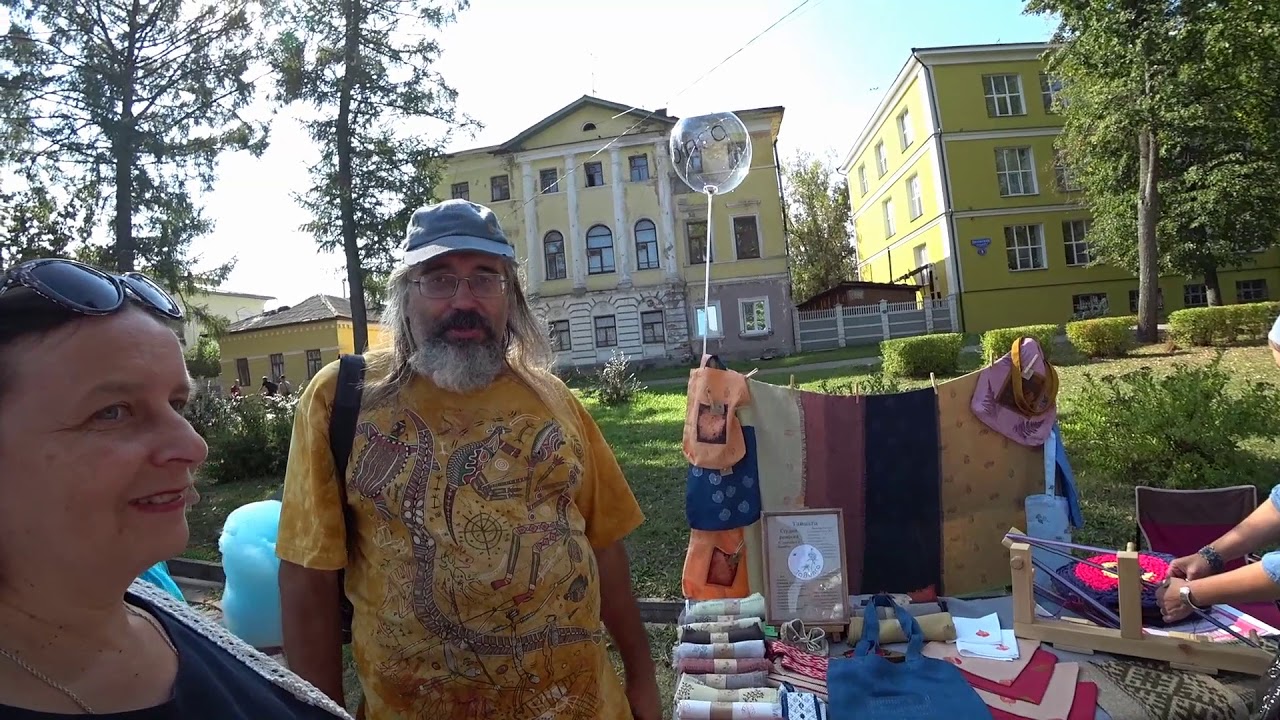 Едем в Кинешму, гуляем по Кинешемскому бульвару, раынок в Кинешме