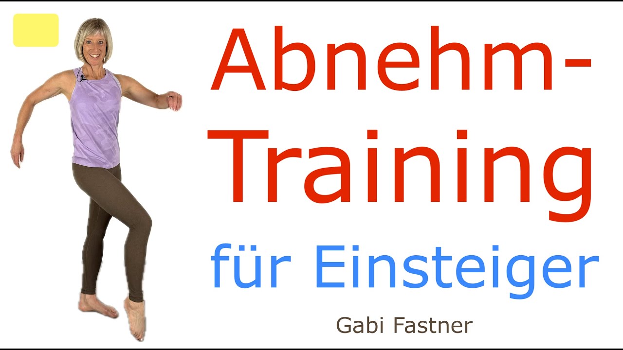 🍡28 min. Abnehmtraining für Einsteiger | ca. 3000 einfache Schritte und ca. 250 Kcal verbrennen