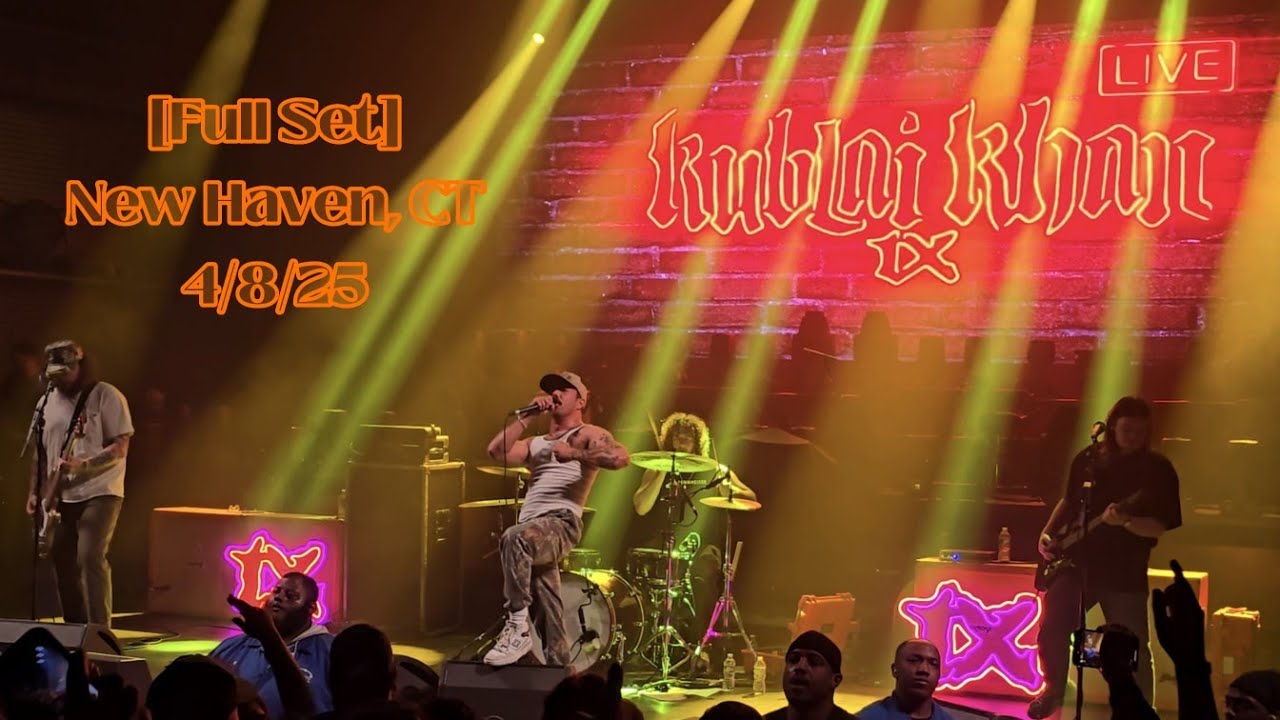 Kublai Khan TX live - [Full Set - 4k] - College Street Music Hall - New Haven, CT 4/8/25