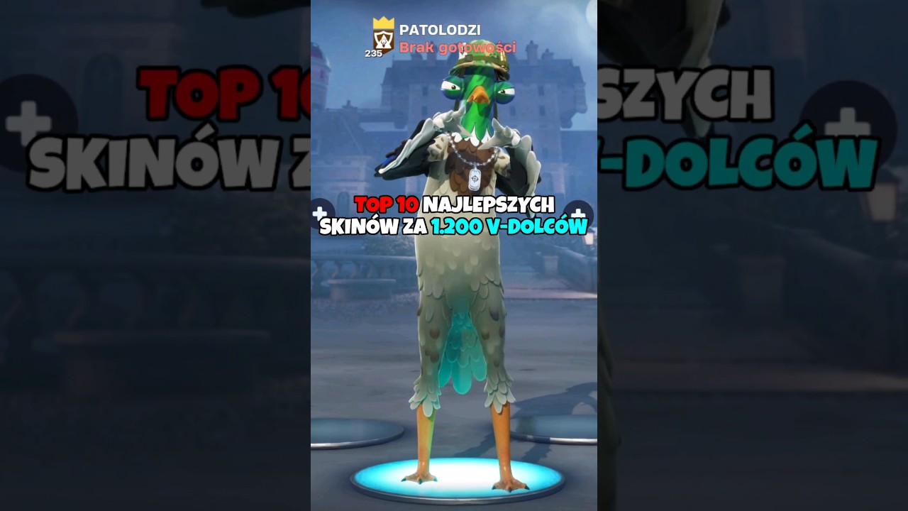 TOP 10 NAJLEPSZYCH SKIN&Oacute;W ZA 1.200 V-DOLC&Oacute;W! #fortnite