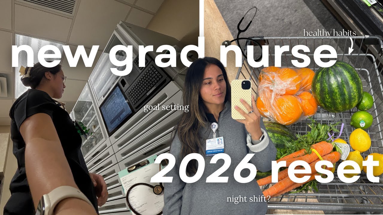 Выпускница, медсестра ночной смены, 2026 год: перезагрузка | Постановка целей, здоровые привычки,...