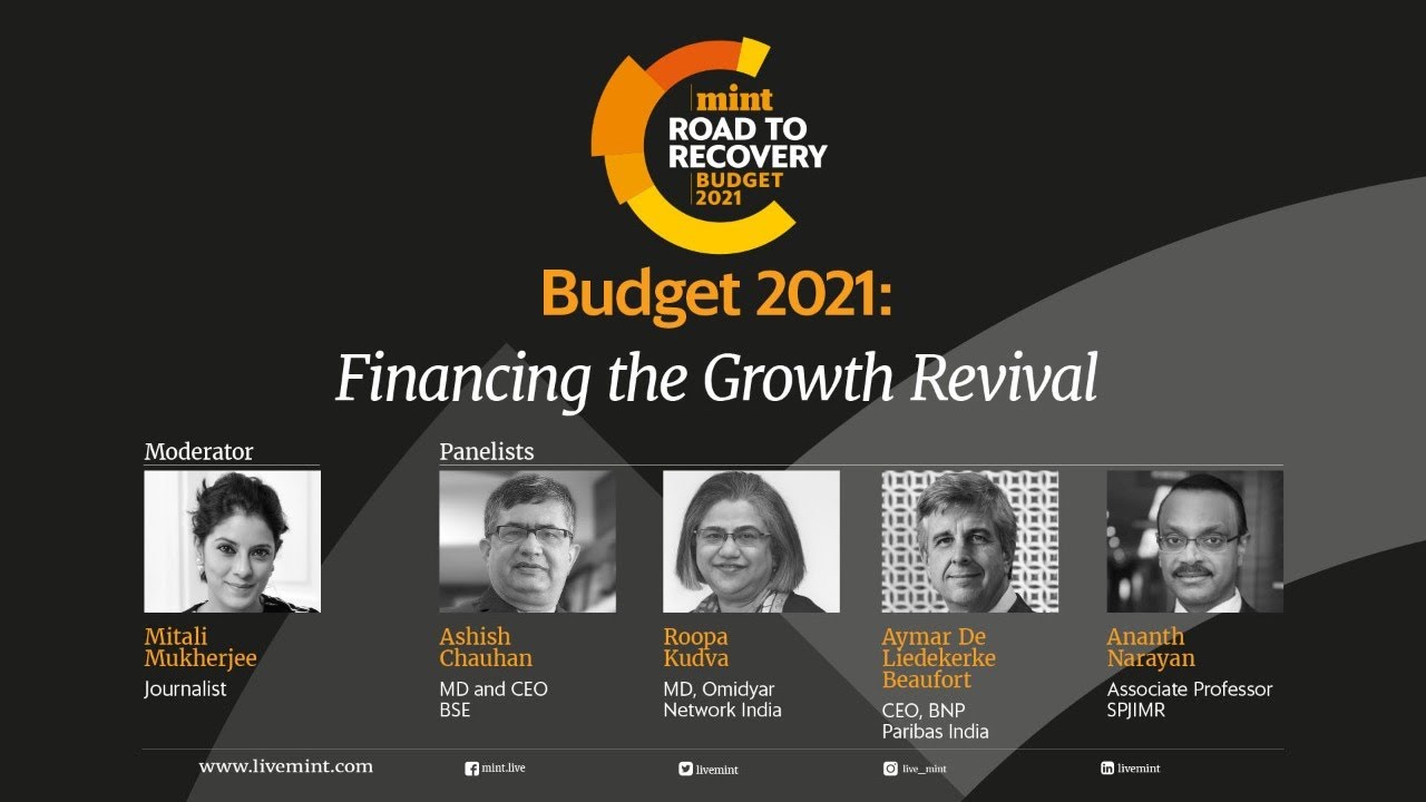 Mint Budget 2021 LIVE Panel: Financing the Growth Revival