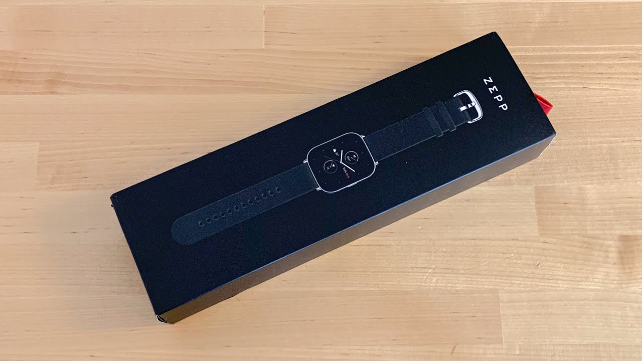 Zepp E Smartwatch Unboxing & First Impressions