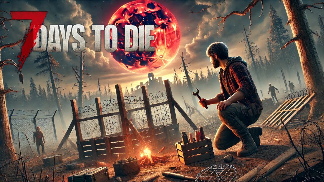 My Base Vs. the Deadliest Blood Moon in Asylum Mod