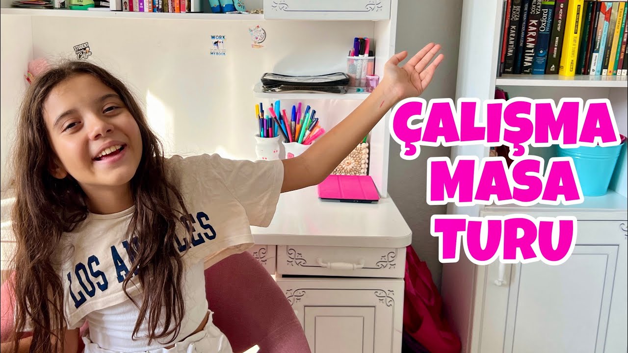 &Ccedil;alışma Masası Turu , &Ccedil;alışma Masamda Ne Var? Eflin Ela Zeybek