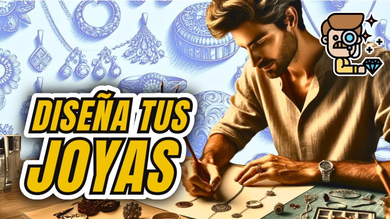 Aprende a DISE&Ntilde;AR joyas (CLASE GRATIS) Actualizada!