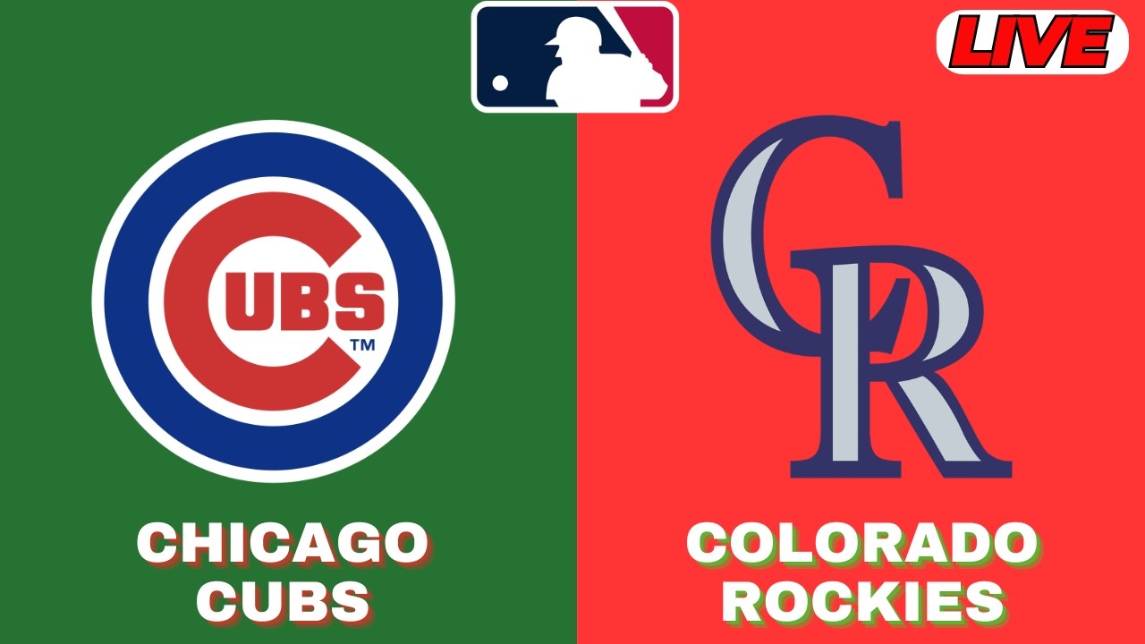 🔴LIVE : Chicago Cubs Vs Colorado Rockies | MLB 2026 | MLB Live Baseball Score