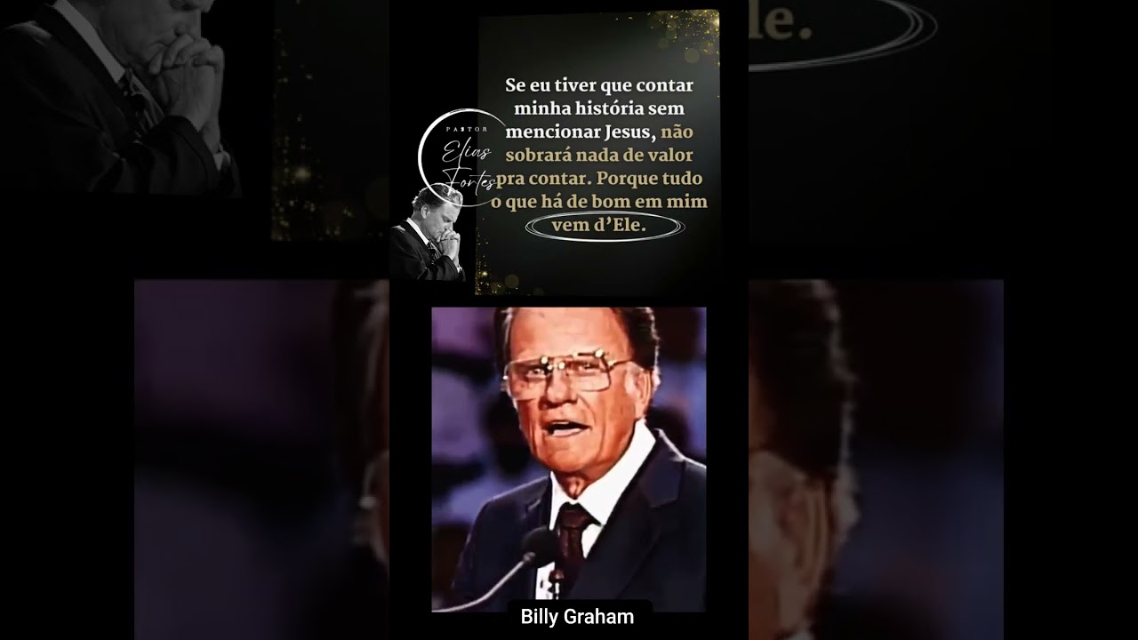 Billy Graham - I HAVE CHOSEN YOU- (John 15:16). #reflection