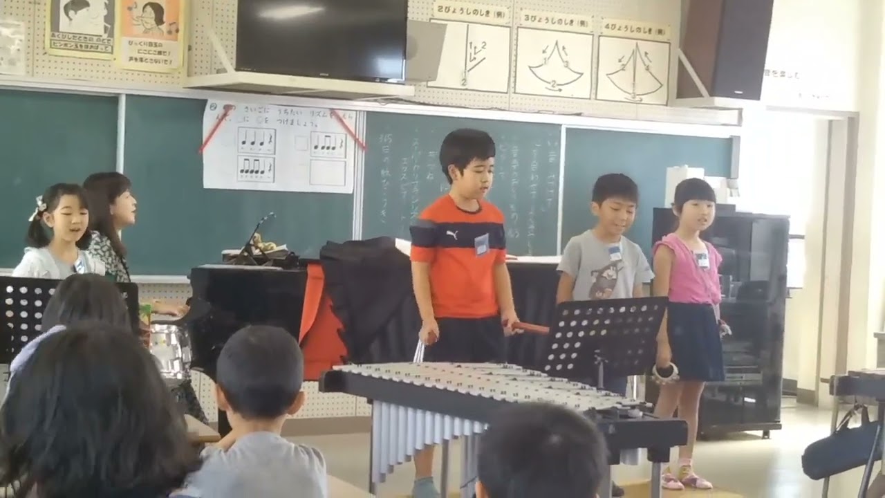 小2 授業参観 森の探検隊