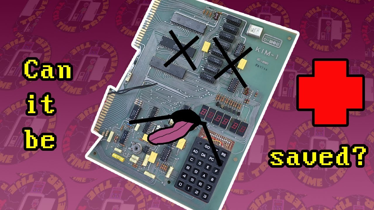 Can I Fix this 46 Year Old Computer? | Commodore KIM-1 Repair
