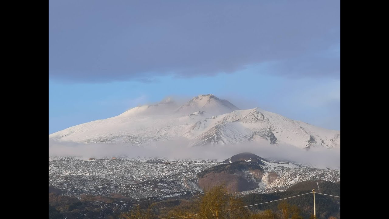 Widoki z wulkanu Etna
