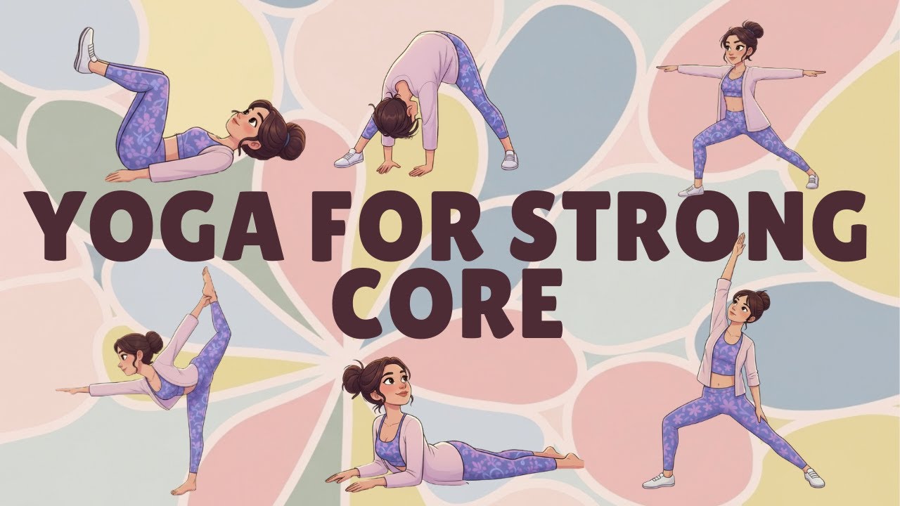 Yoga for Strong Core | Fun Yoga for Children