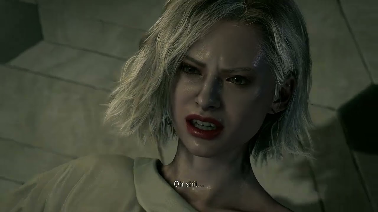 Resident Evil Requiem Up Close of Grace's Costume Film Noir Gameplay