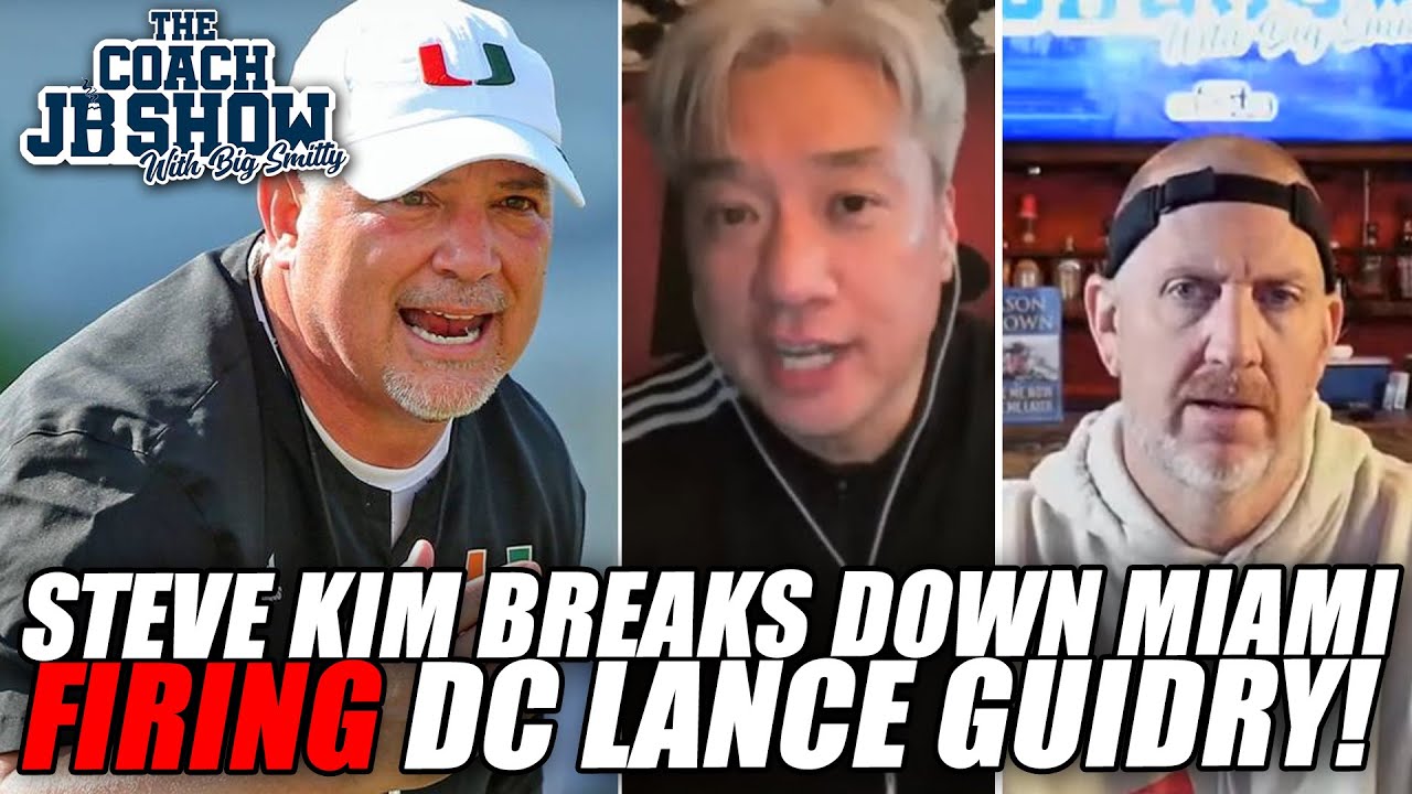 Steve Kim Breaks Down Miami FIRING DC Lance Guidry!