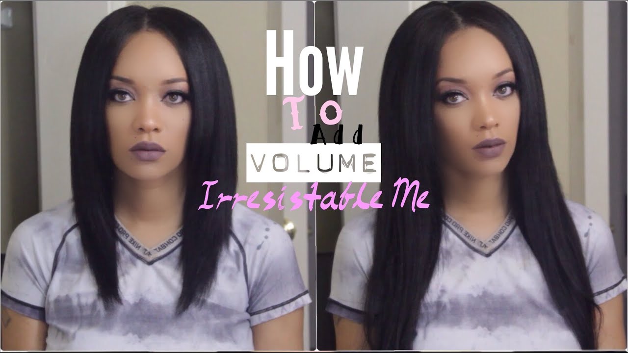How to Add Volume and Blend Irresistible Me Clip Ins