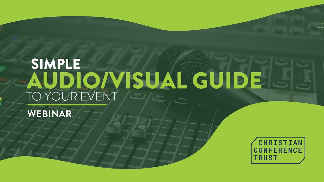 Simple Audio/Visual Guide To Your Event