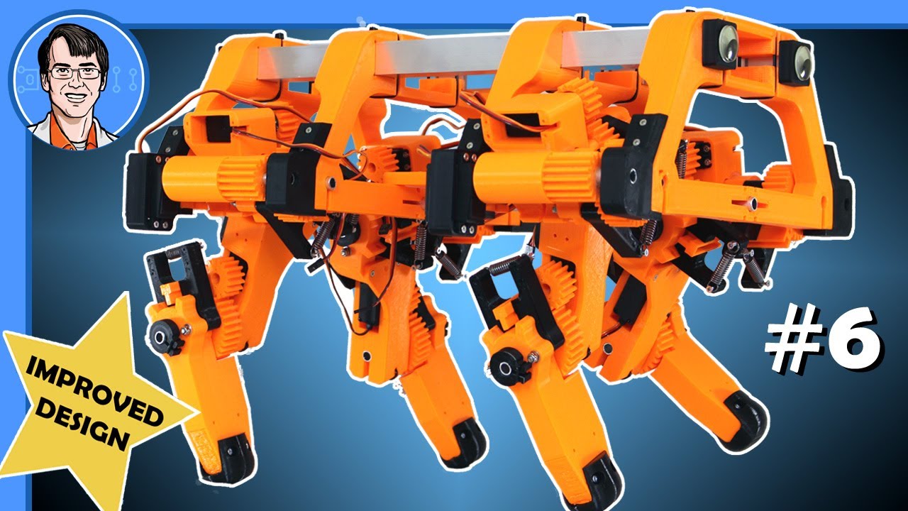 Mini Robot Dog #6 - Version 2 design