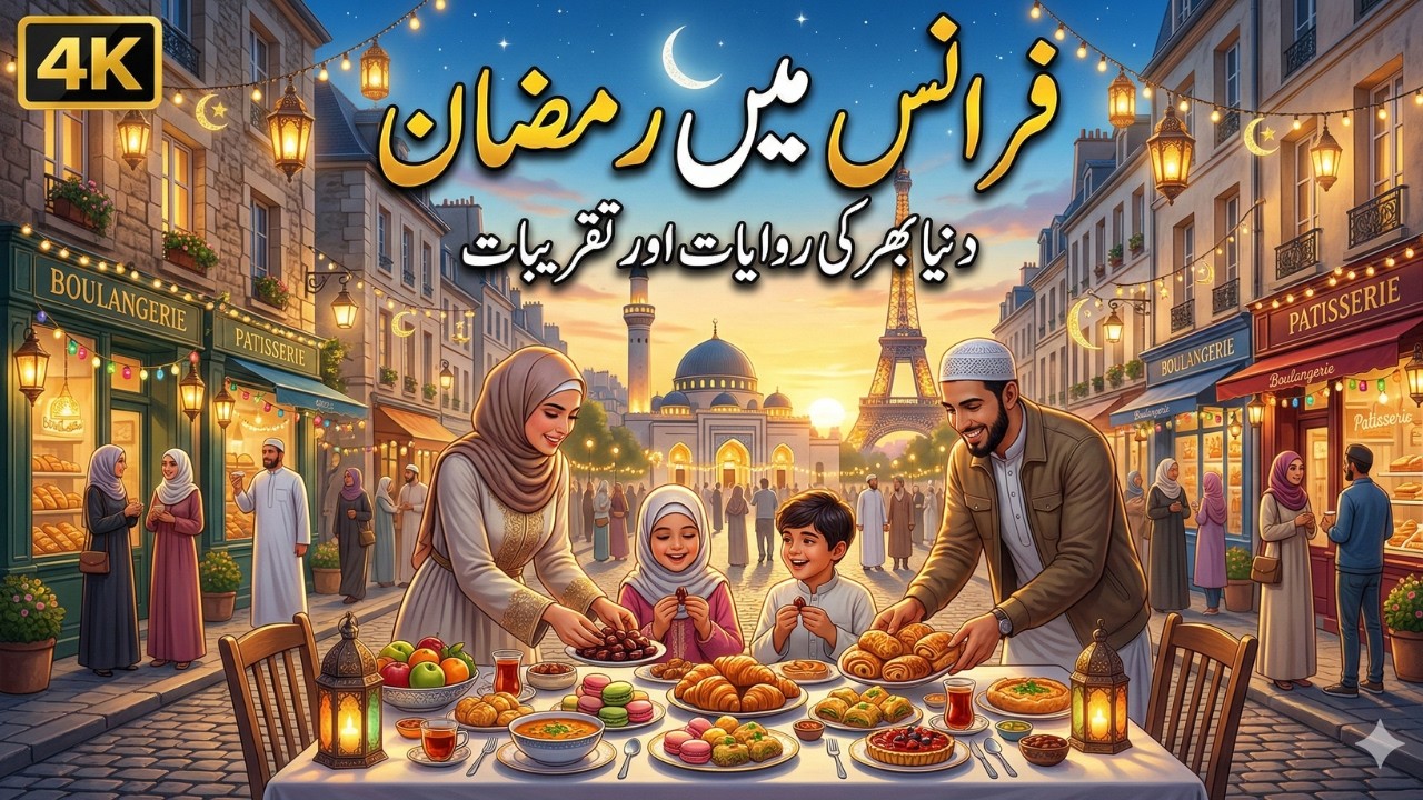 Ramadan in France  in Urdu I سب سے بہترین: فرانس میں رمضان: ایمان اور خوبصورت ثقافت کا سنگم