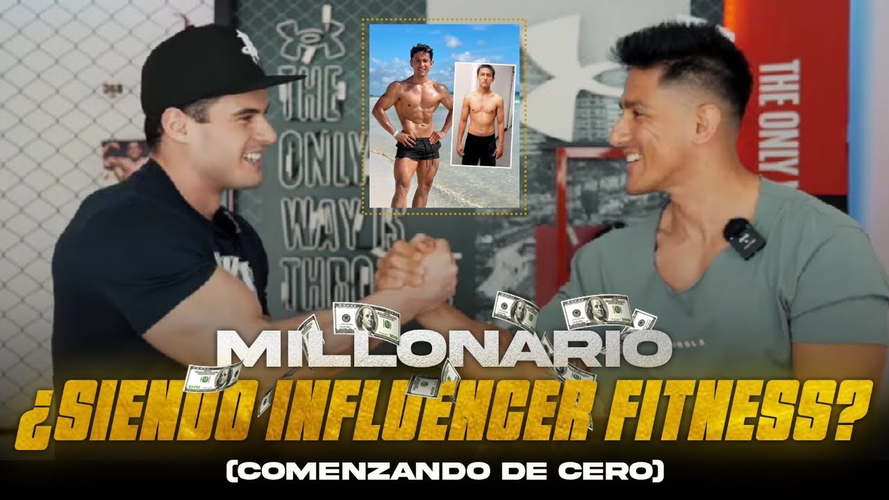 Como ser MILLONARIO siendo FITNESS INFLUENCER!? ft. Tr4iner