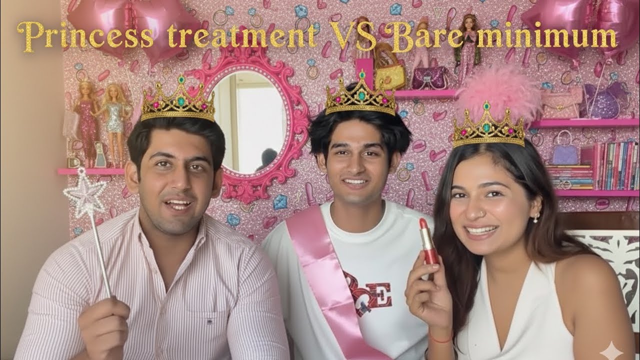 Princess treatment VS Bare Minimum Challenge | Bestfriend Challenges #bestfriend 