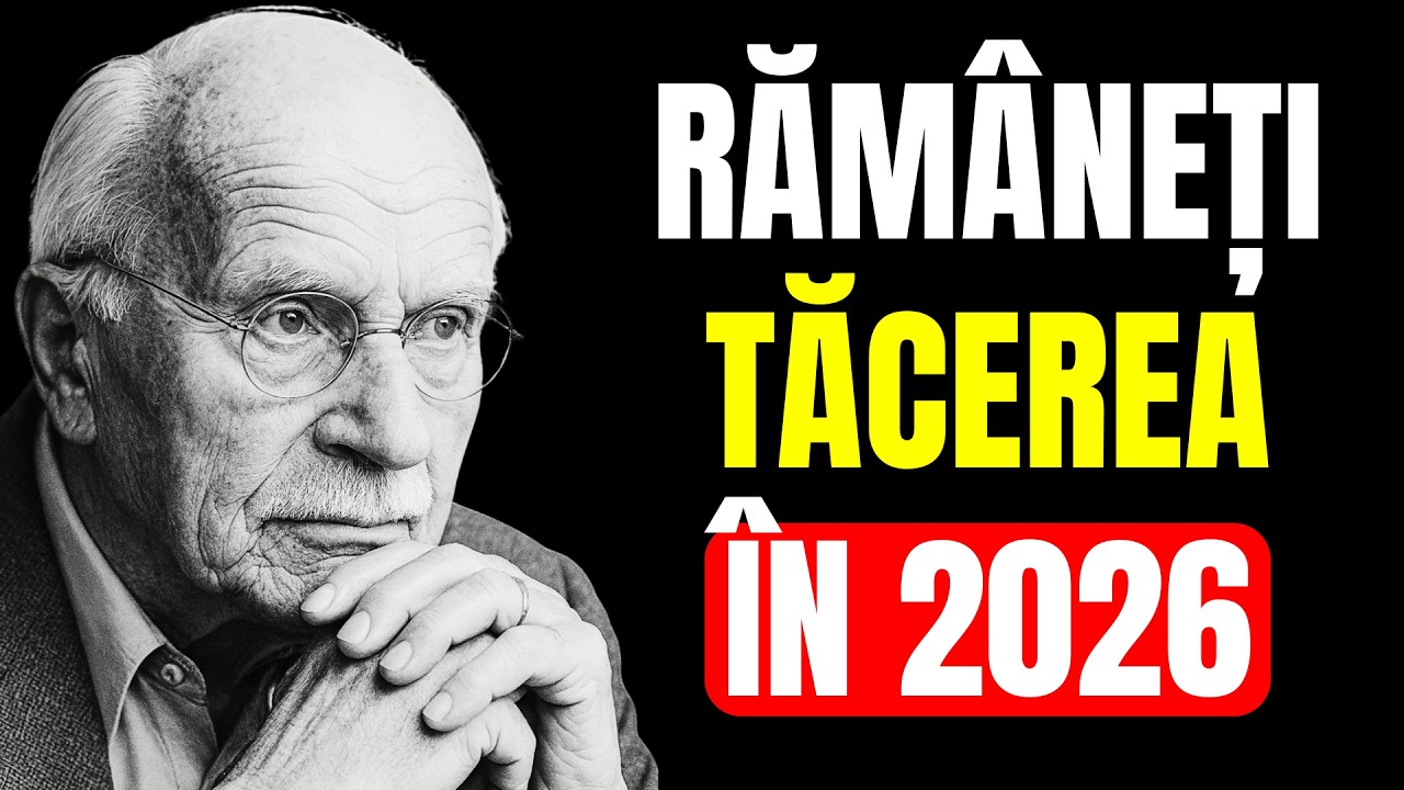 În 2026, concentrează-te asupra ta și taci - Carl Jung.