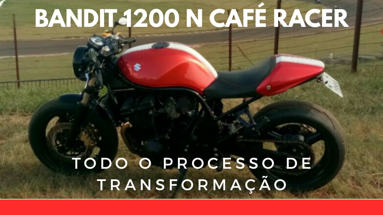 Bandit 1200 N Café Racer - Todo processo de transformação em detalhes. Destaque Racer Tv