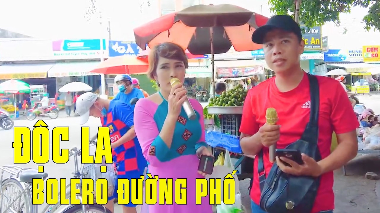 Hát Rong Bolero Đường Phố Độc Lạ | Trường Lê ft Hiền Mai Khiến Cả Phố Chợ Ngây Ngất