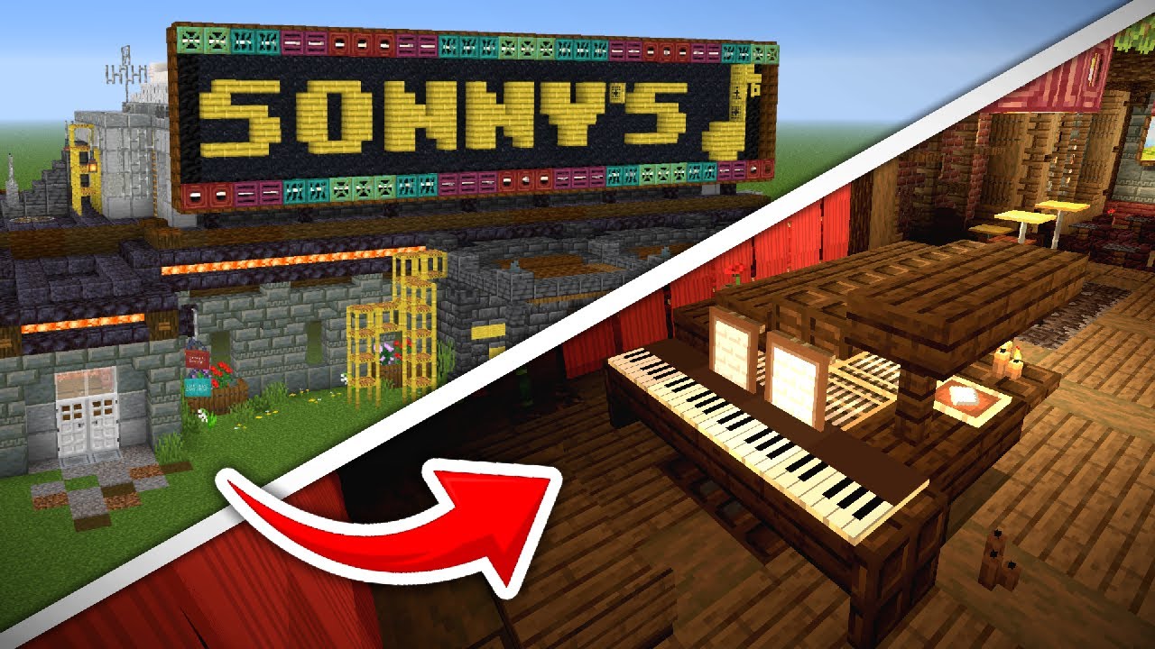 I Built a Jazz Club in Minecraft