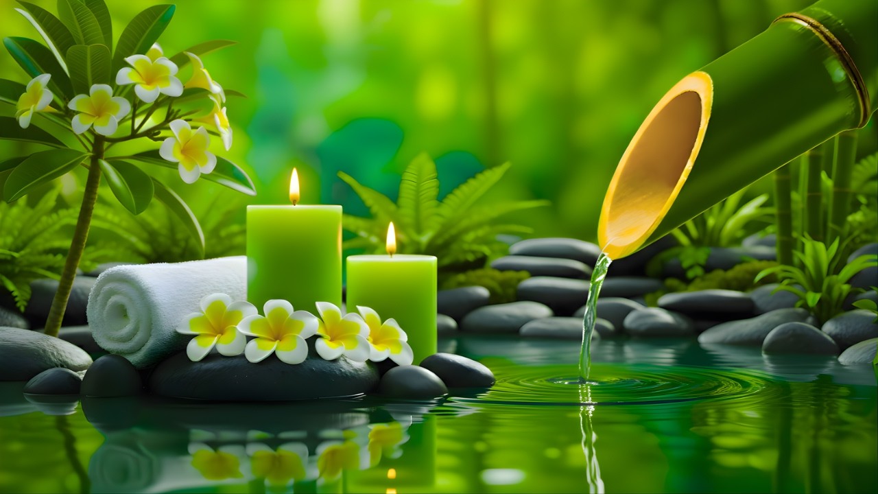 Relaxing Music for Healing + Deep Sleep 🌿 Stress Relief, Meditation Music, Soothing Water Sounds