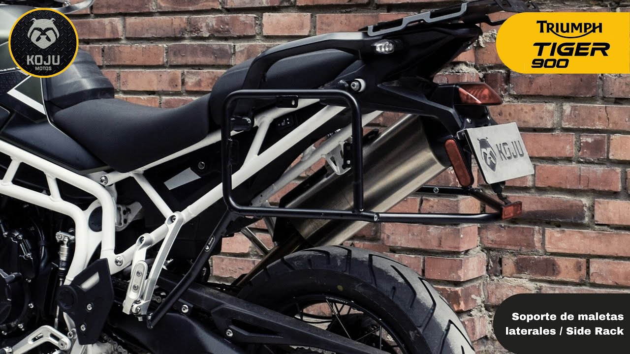 🔧🧰 Triumph Tiger 900: Instalación de Soporte de maletas laterales KOJU / Side rack