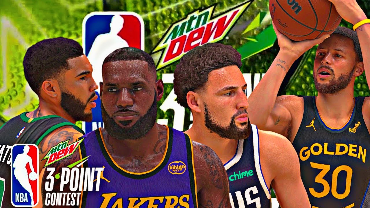 3 point contest | NBA 2K25 PS5 (HDR 4K)