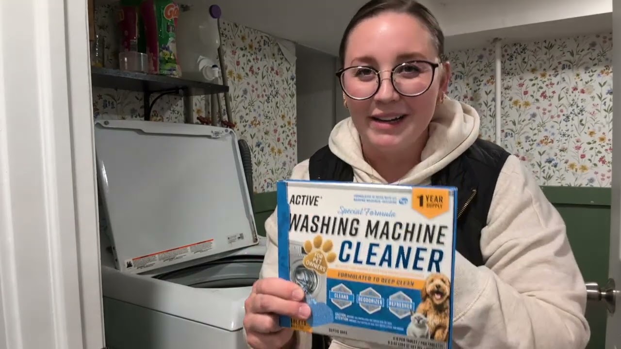 ACTIVE Washing Machine Cleaner for Pet Owners Enzymatic Deep Clean Descaler