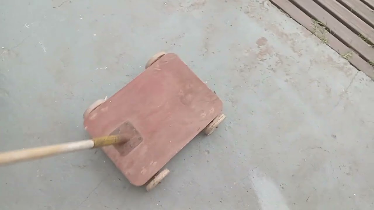 ESTA CORTADORA DE PASTO CASERA SE CONVERTIRÁ EN DESMALEZADORA DENTRO DE POQUITO!!!!!