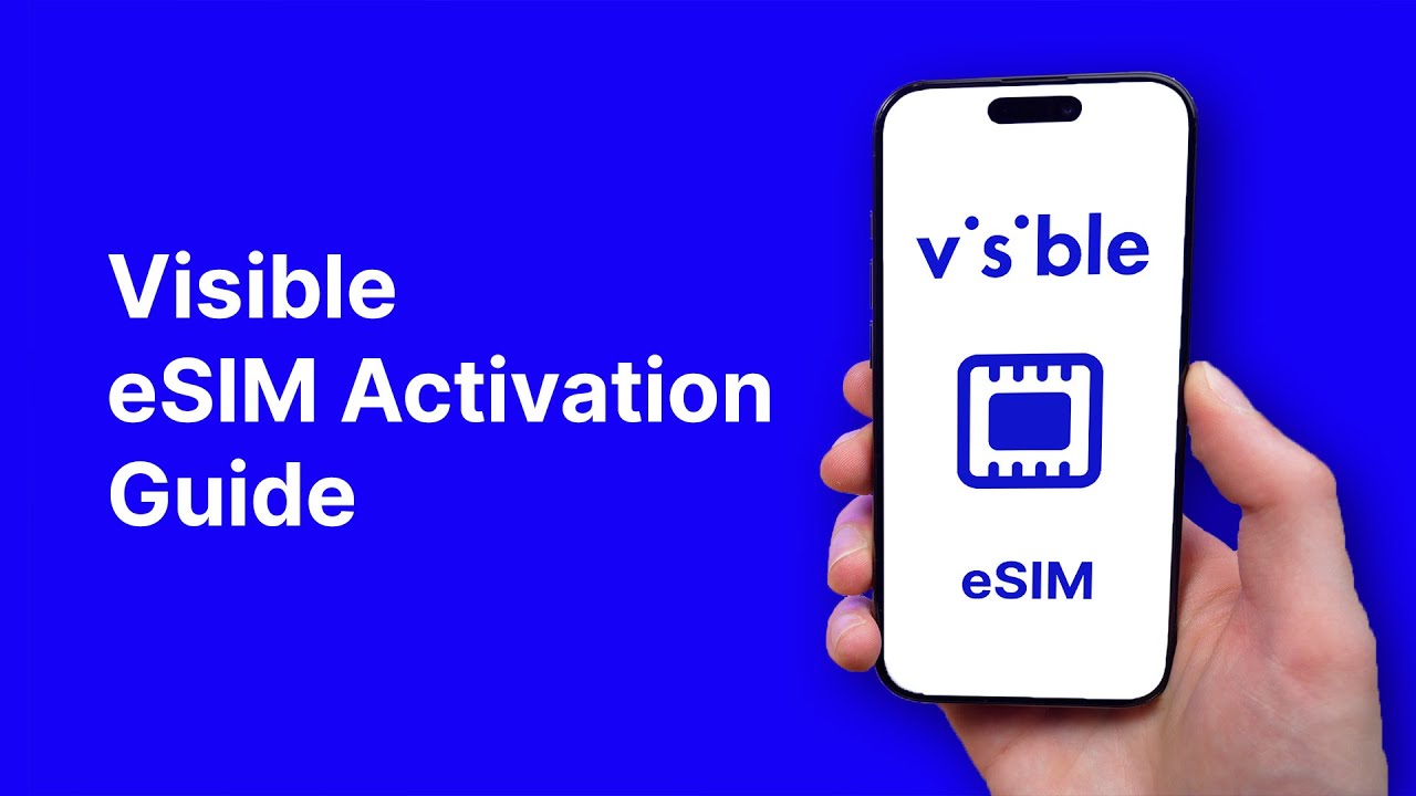 Visible eSIM Activation Guide and Number Port (2024)
