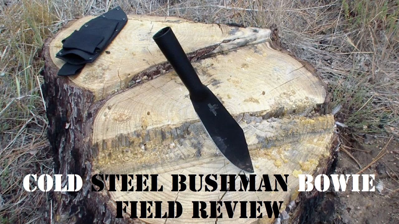 Cold Steel Bushman Bowie Field Review