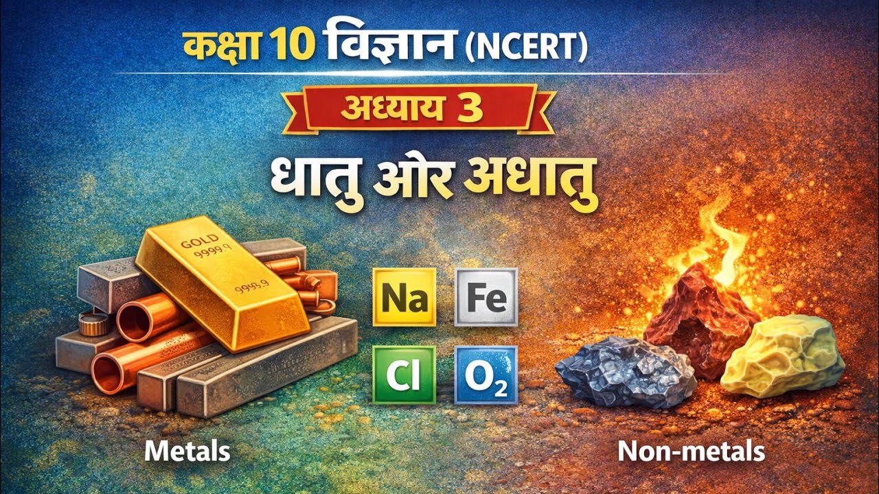 CLASS 10TH SCIENCE NCÉRT धातु और अधातु