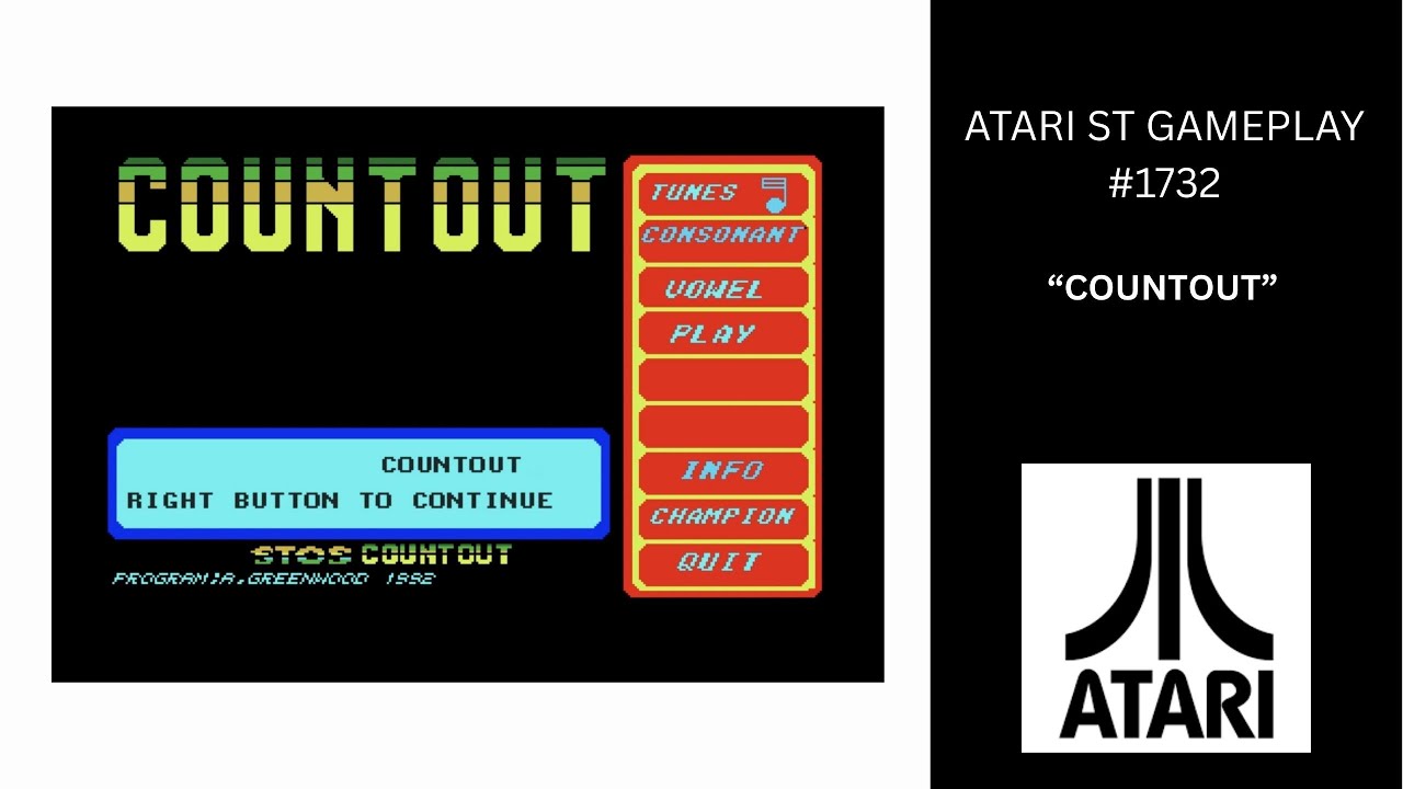 Countout (Atari ST / Gameplay 