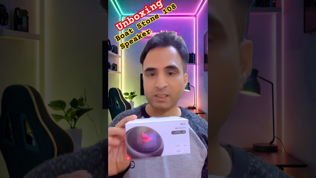 boAt Stone 108 Bluetooth Speaker Unboxing | Sound Test 🔊 | Best Budget Speaker? 