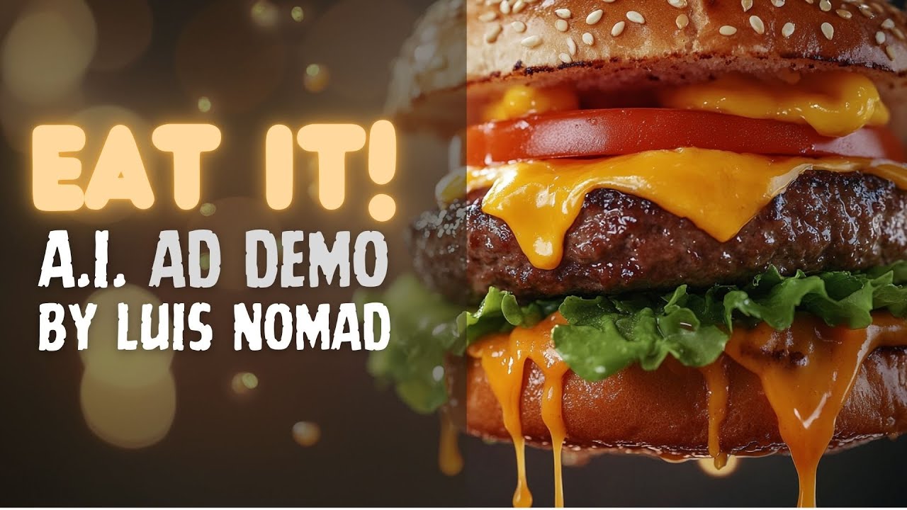Eat It: Juicy Burger Jingle in 4K (AI Ad Demo)
