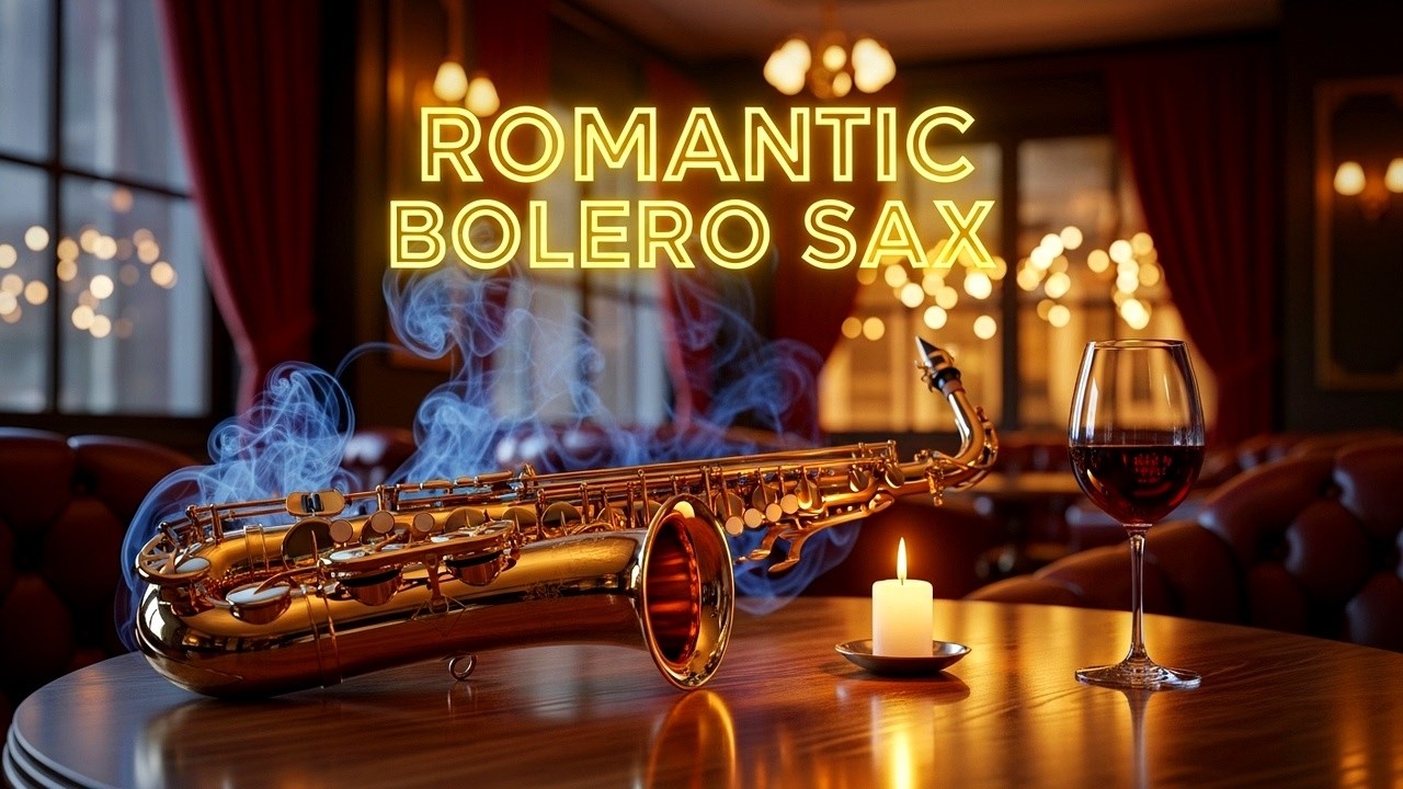 Boleros Románticos de Saxofón para Noches Tranquilas y Calmar el Corazón con Melodías Suaves