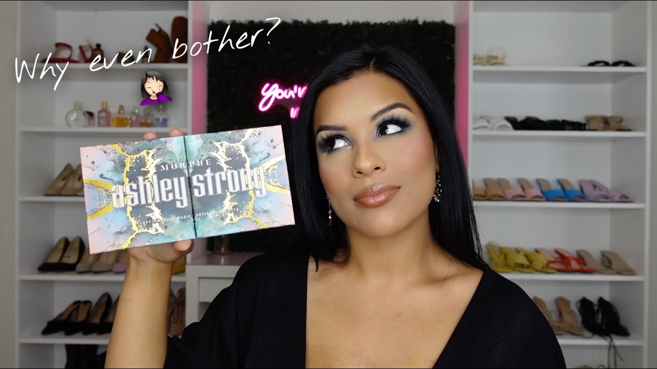 NYE LOOK FT. MORPHE x ASHLEY STRONG PALETTE!!!