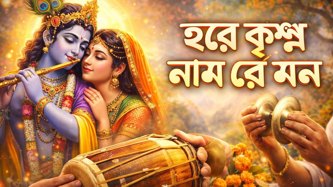 হরে কৃষ্ণ নাম সংকীর্তন 🙏 | Bengali Krishna Bhajan