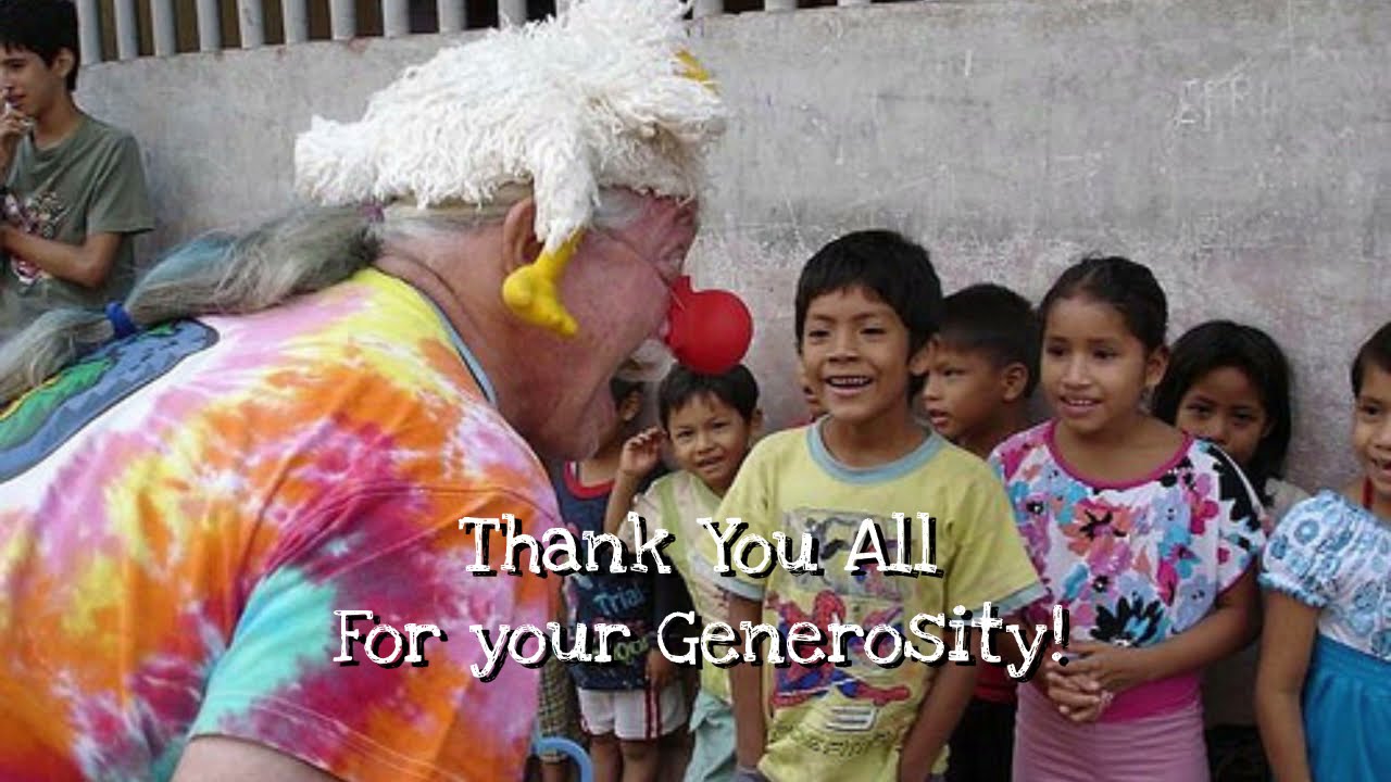 Thank You All for Your Generosity!