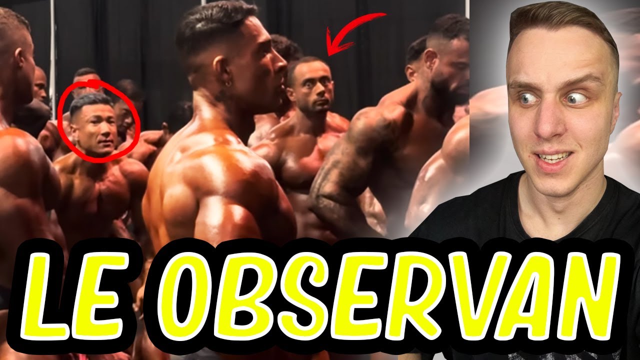 Ramon Dino en el backstage captando todas las miradas *Olympia 2025 recap*