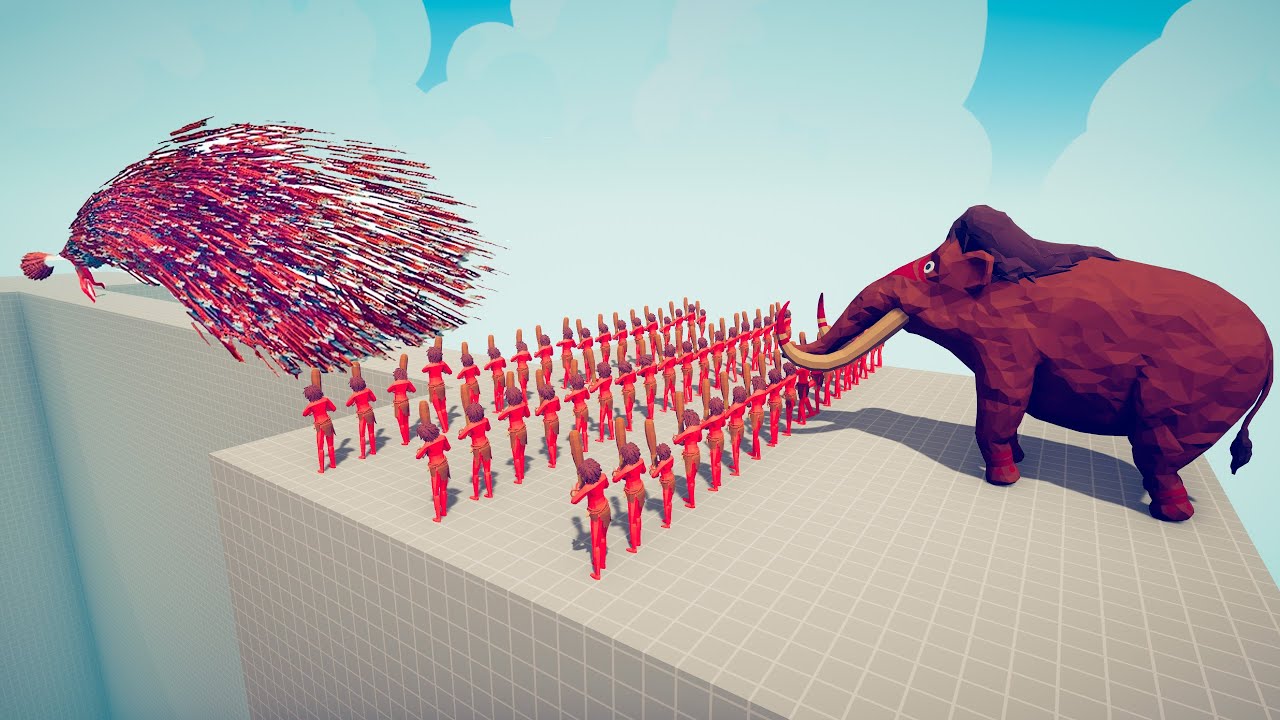 100x CLUBBER + MAMMOTH vs EVERY GOD | TABS - Totally Accurate Battle Simulator