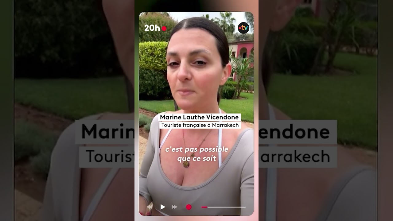 Gr&ecirc;le &agrave; Marrakech : la ville rouge recouverte de blanc