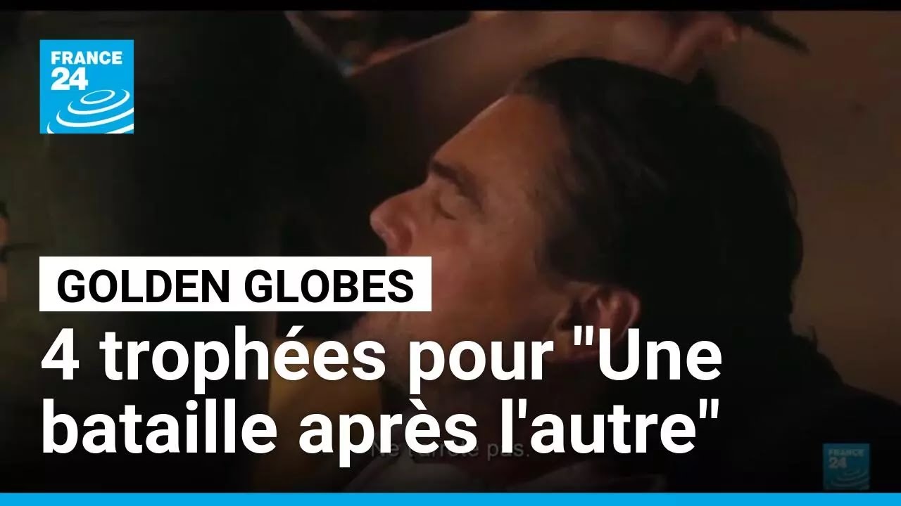 Les Golden Globes conquis par "Une bataille après l'autre" • FRANCE 24